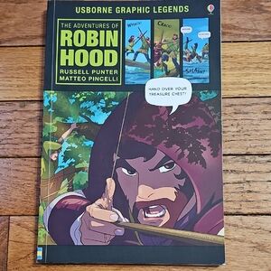 The Adventures of Robin Hood Graphic Novel, Usborne Graphic Legends